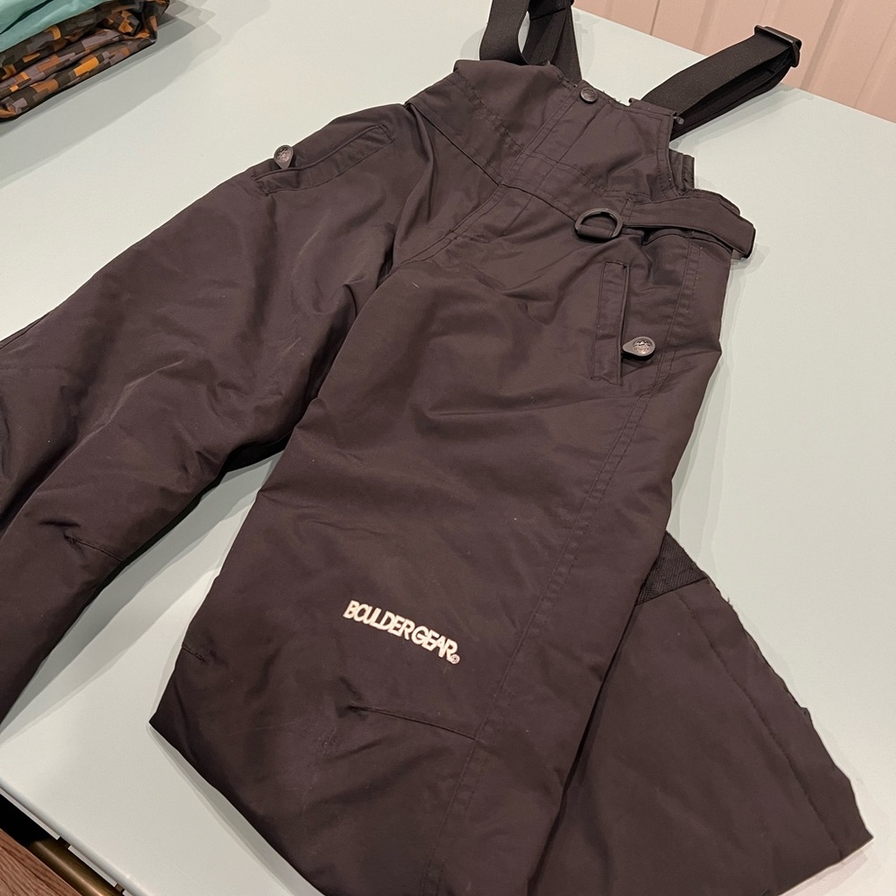 Boulder Gear Kids Black One Piece Snowsuit